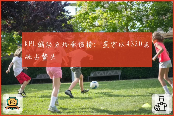 KPL辅助分均承伤榜：星宇以4320点独占鳌头