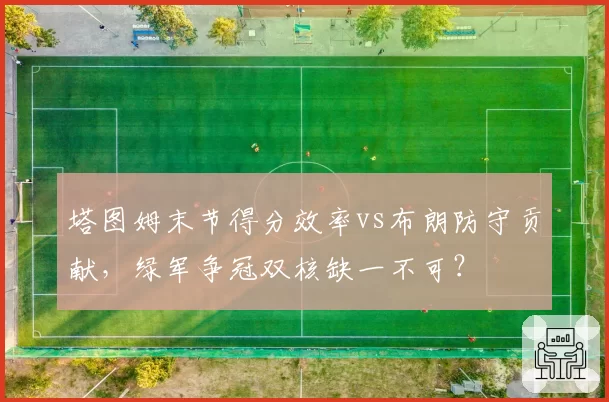 塔图姆末节得分效率vs布朗防守贡献，绿军争冠双核缺一不可？